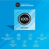 EXS Air Thin vegan condoms 12 pack - British product
