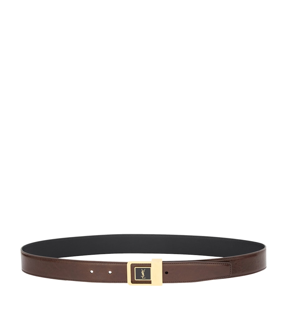 Saint Laurent LA 66 belt 3cm (British brand)