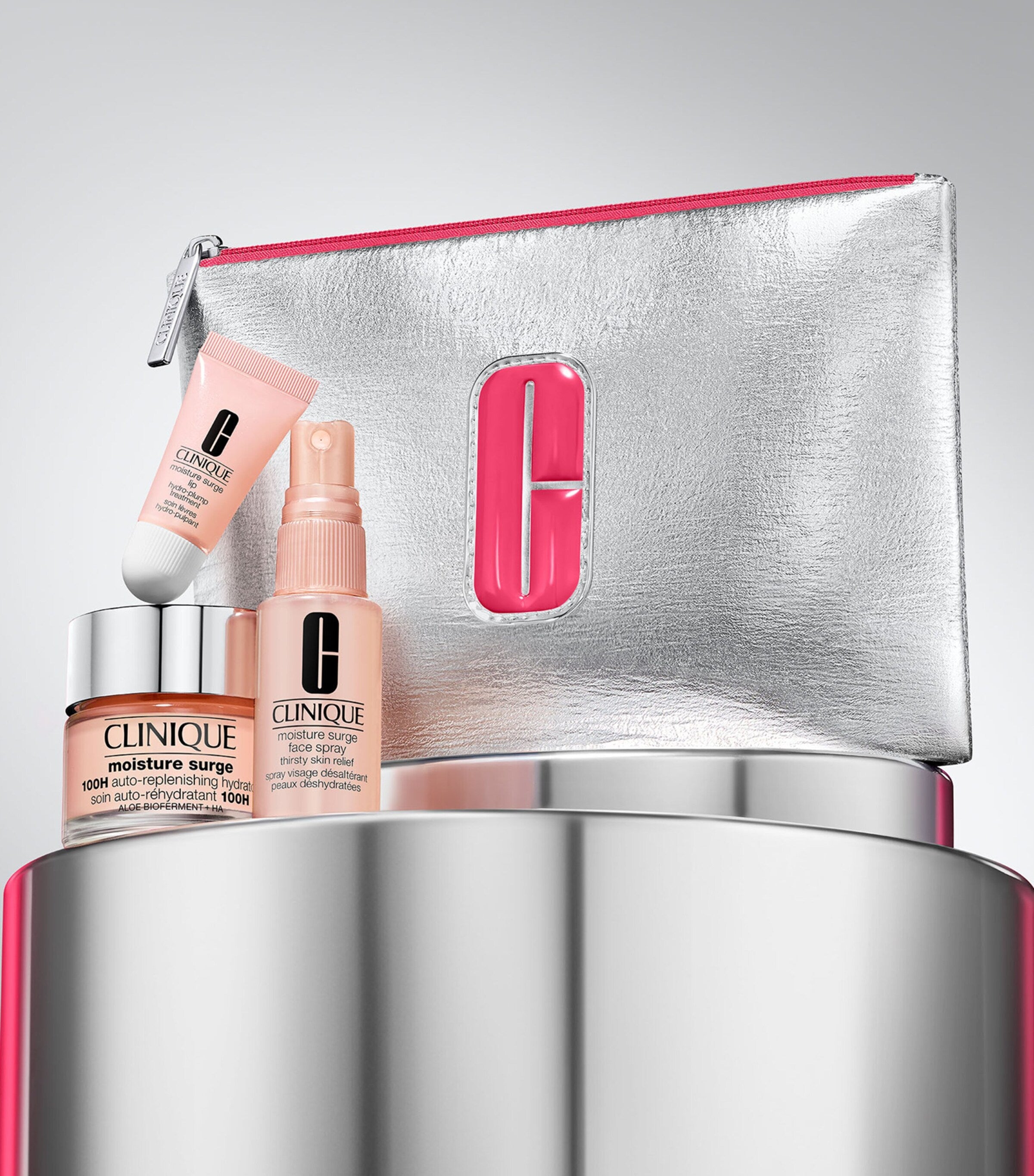 Clinique Moisture Surge Megastars skincare gift set - British product