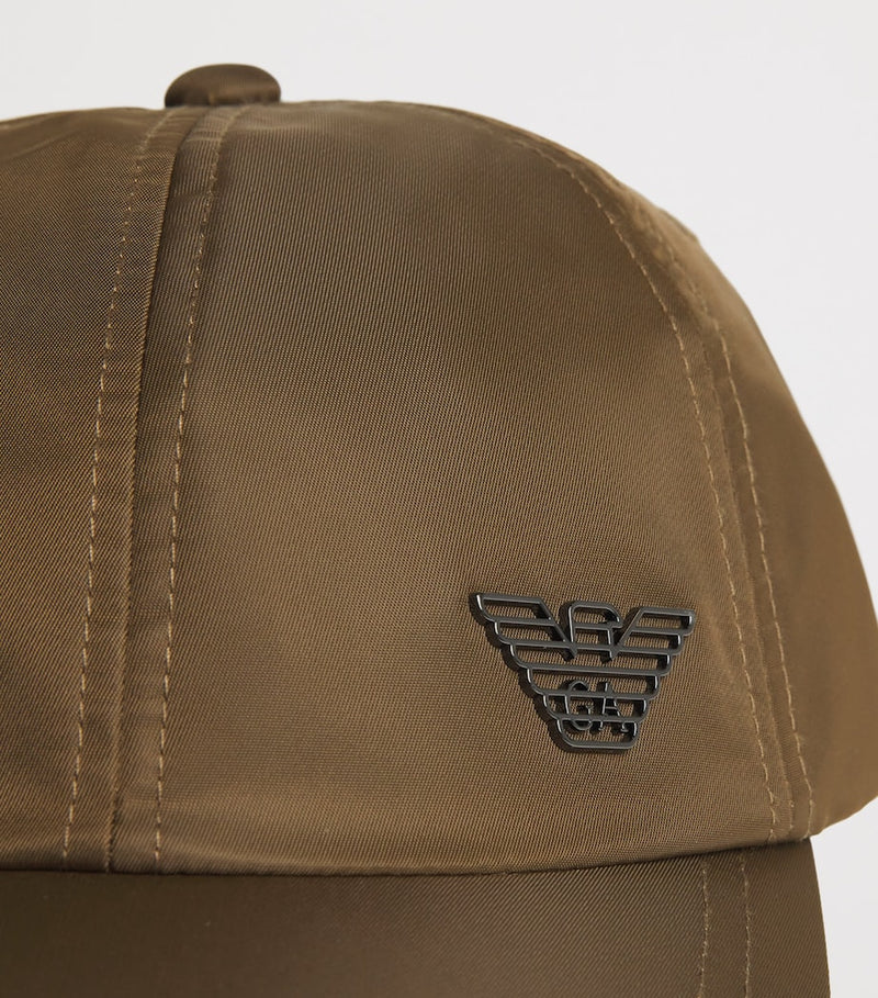 Emporio Armani baseball cap adjustable back silver logo (British brand)
