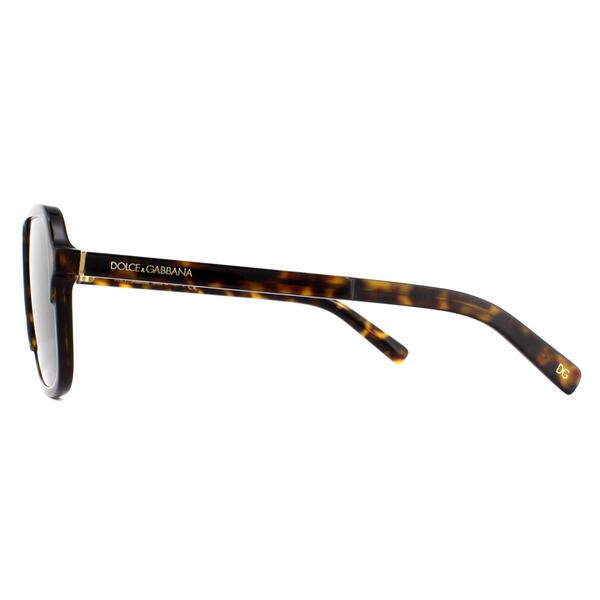 Dolce & Gabbana men sunglasses brown gradient DG4354, UK version