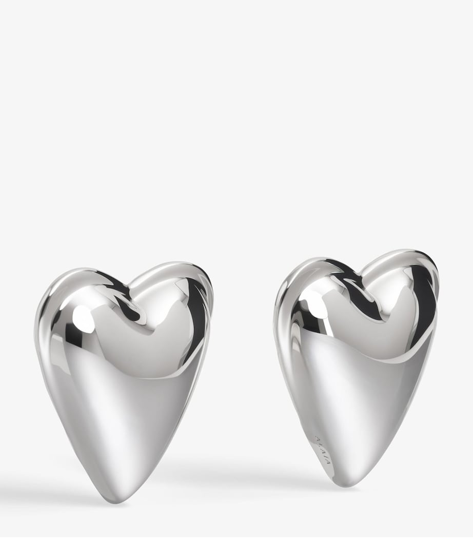 Alaïa Le Coeur Bombe earrings 4.5cm, imported from the UK