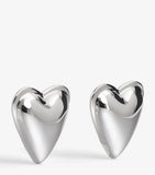 Alaïa Le Coeur Bombe earrings 4.5cm, imported from the UK