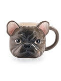 George Home Frenchie Shaped Mug GOODS ASDA   