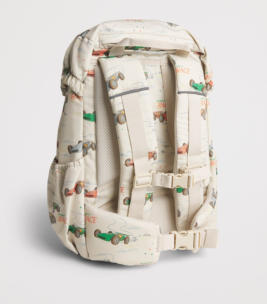 Konges Sløjd car print clover backpack, UK version
