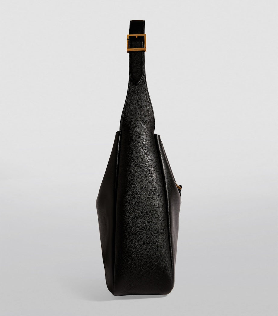 Saint Laurent small shoulder bag grained leather, UK version