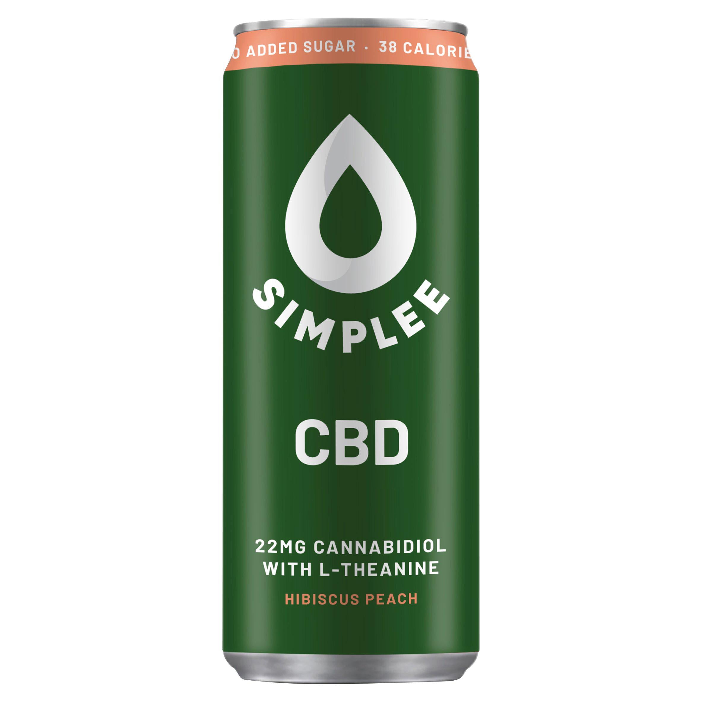 Simplee CBD Hibiscus Peach 250ml GOODS Sainsburys   