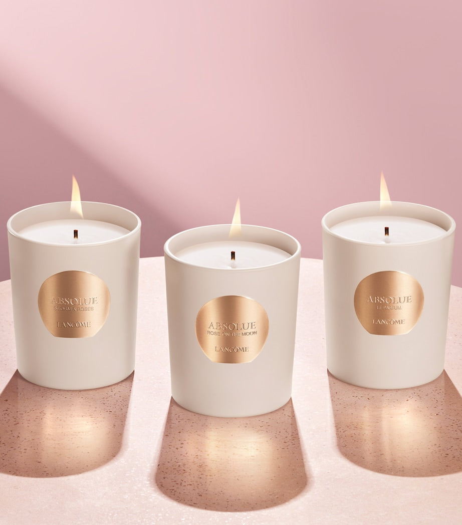 Lancôme scented candle with rose, tea, and musk notes 220g, UK version