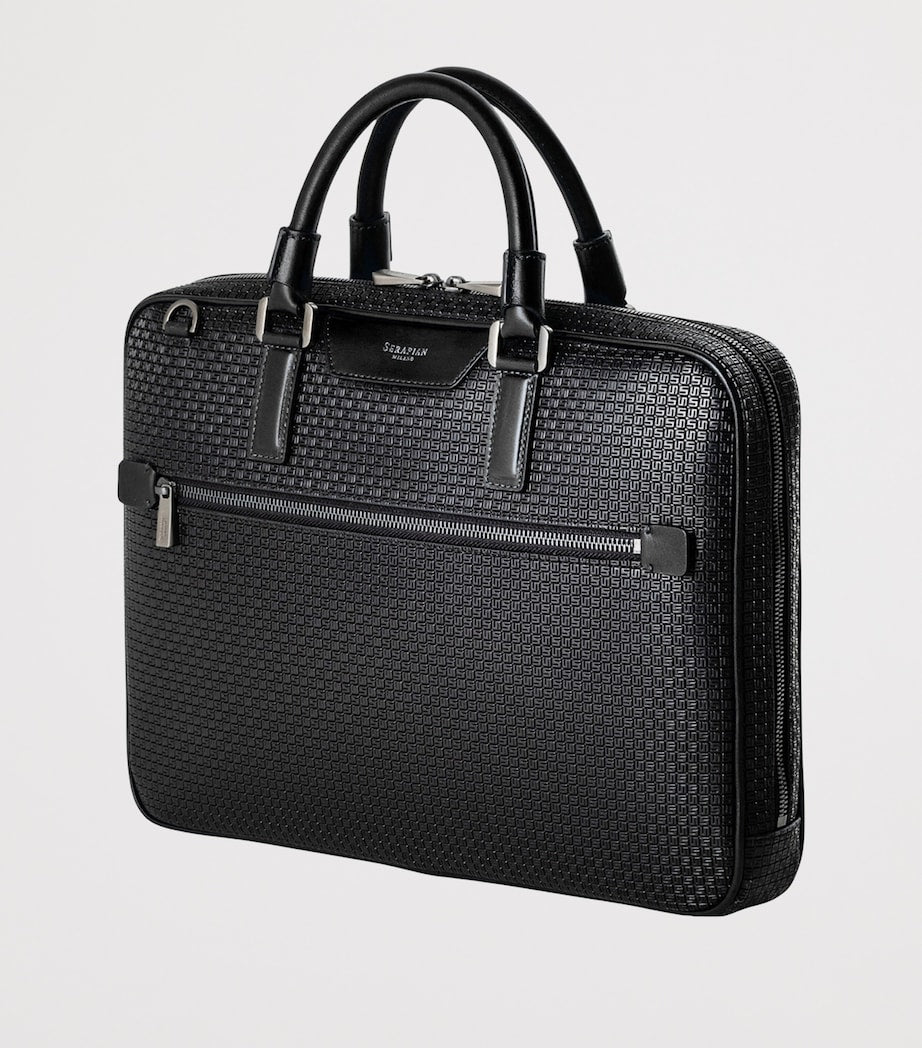 Serapian Extra Slim Stepan briefcase, imported from the UK