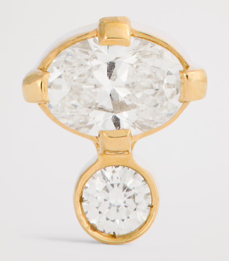 Sophie Bille Brahe Sky single earring with diamonds (British brand)
