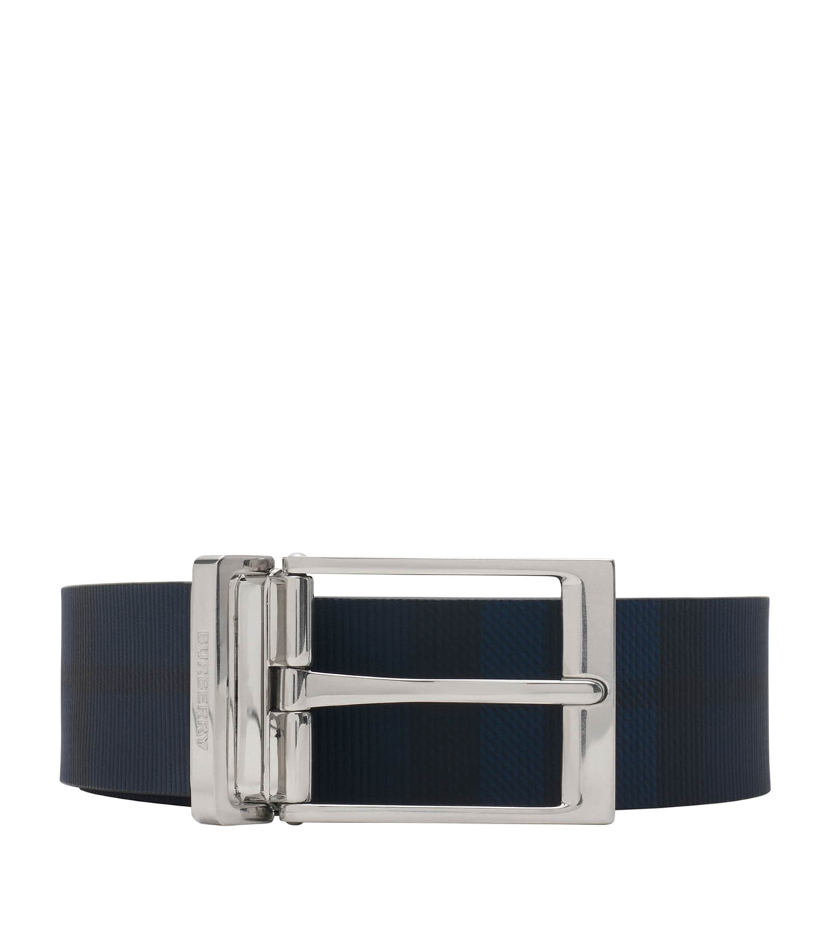 Burberry reversible belt with leather and check pattern (British brand)
