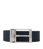 Burberry reversible belt with leather and check pattern (British brand)