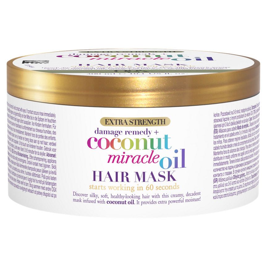 OGX Damage Remedy + Coconut Miracle Oil Hair Mask GOODS ASDA   