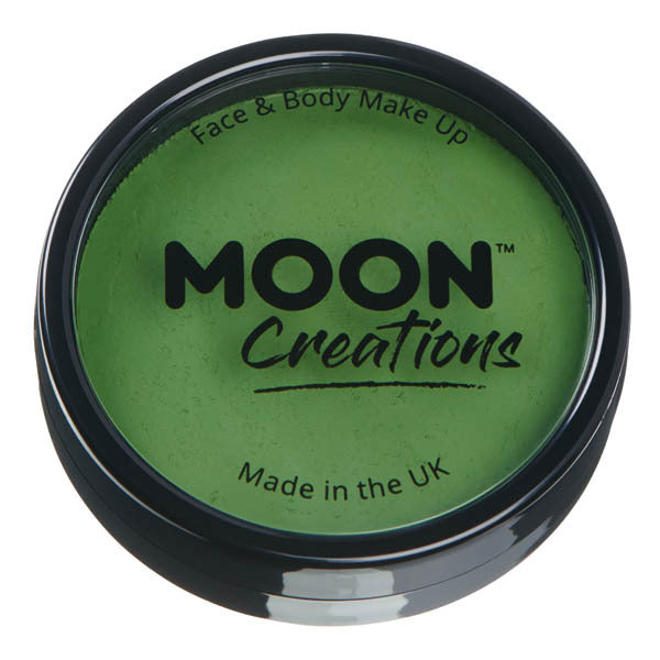 Moon Creations pro face paint cake pot grass green imported from the UK