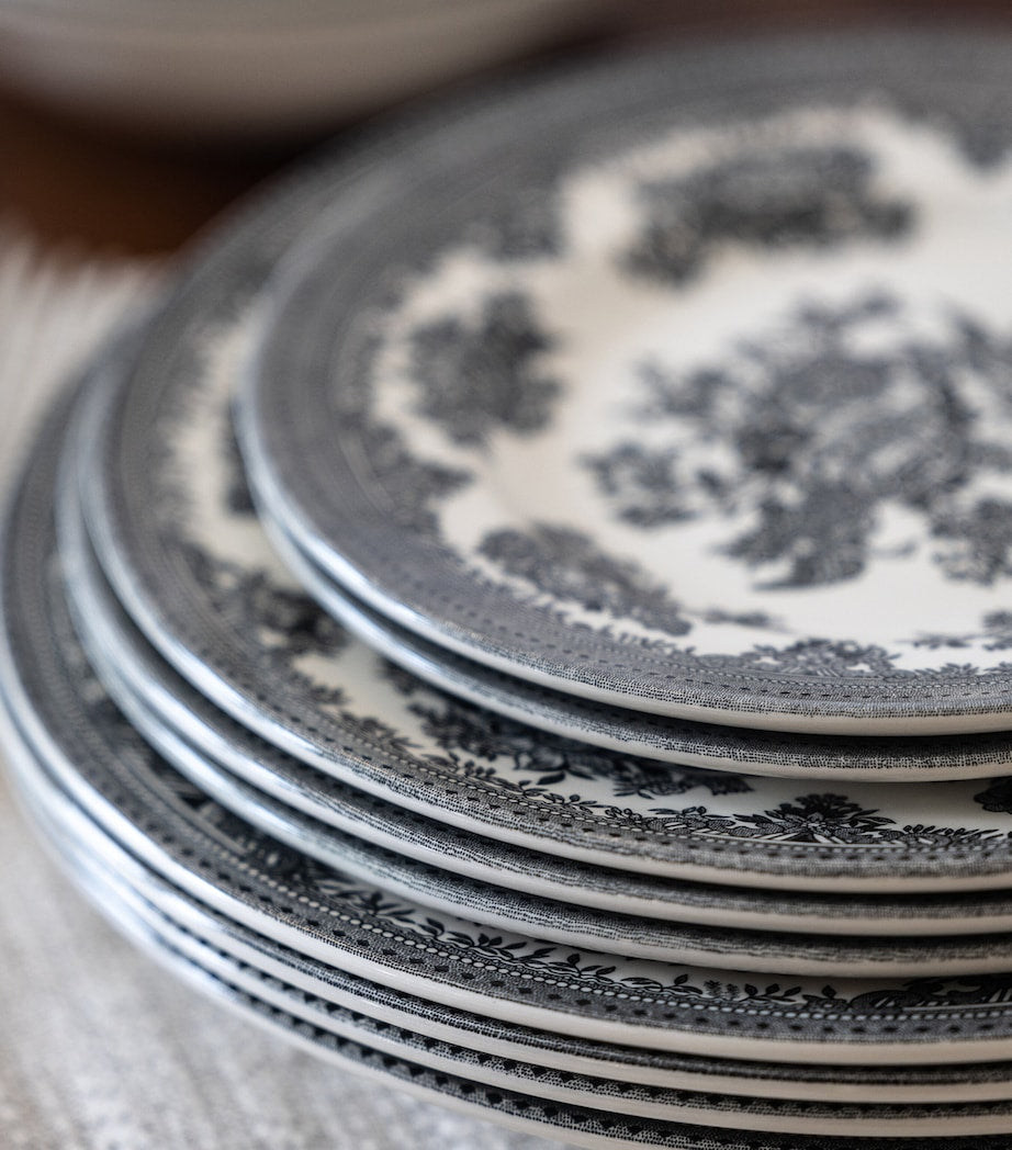 Burleigh set of four Asiatic Pheasants plates 17.5cm - British product