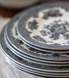Burleigh set of four Asiatic Pheasants plates 17.5cm - British product