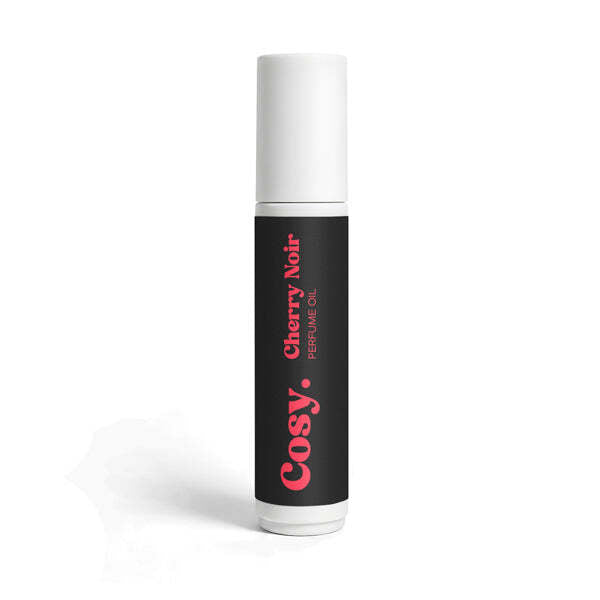 Cosy Cherry Noir Perfume Oil, imported from the UK