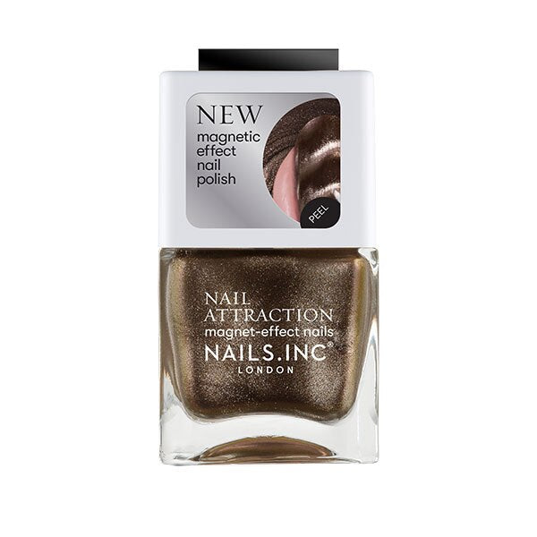 Nails.INC Magnetic Polish - You Attract Me GOODS Superdrug Bronze Metallic  