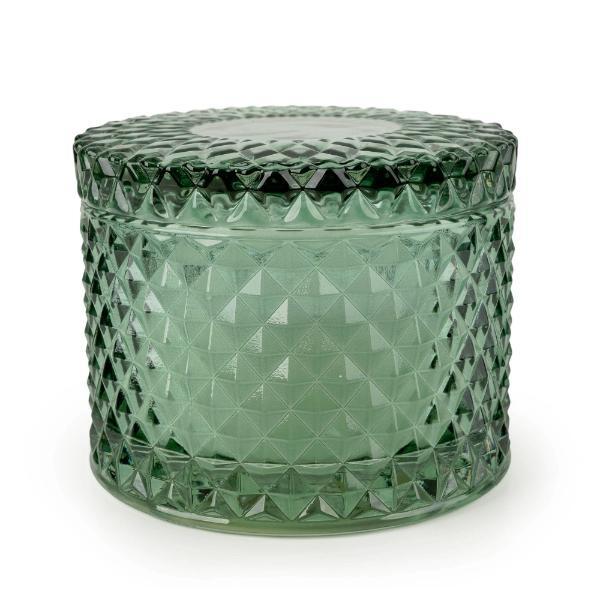 Candlelight luxury 2-wick glass candle, UK version