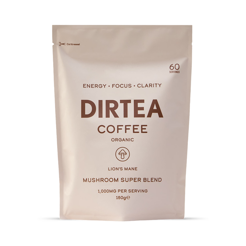 Dirtea Mushroom Superblend Coffee 150g (British brand)