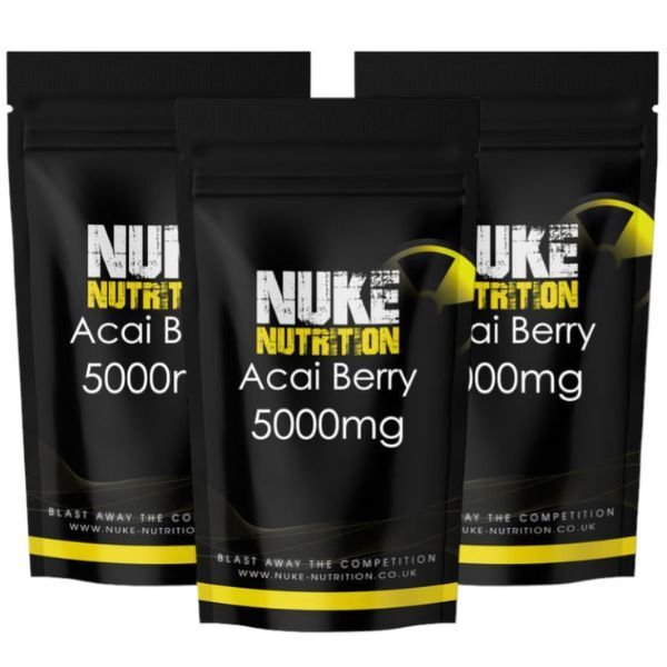 Nuke Nutrition Acai Berry Tablets 5000mg - 180ct GOODS Superdrug   