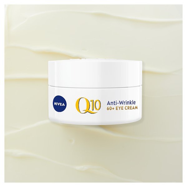 NIVEA Q10 60+ Anti-Wrinkle & Anti-Puffiness Eye Cream 20ml GOODS Boots   