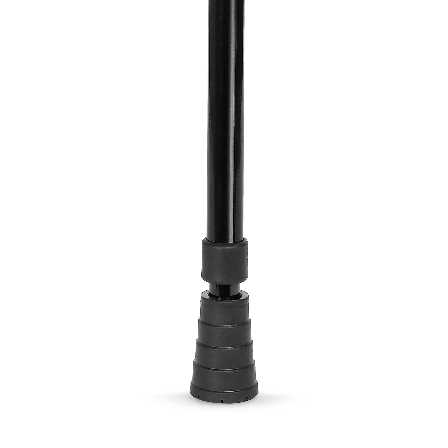 Cool Walking Sticks black right-hand walking stick adjustable (British brand)