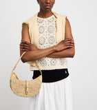 Polo Ralph Lauren Mini Raffia Polo ID shoulder bag, UK version