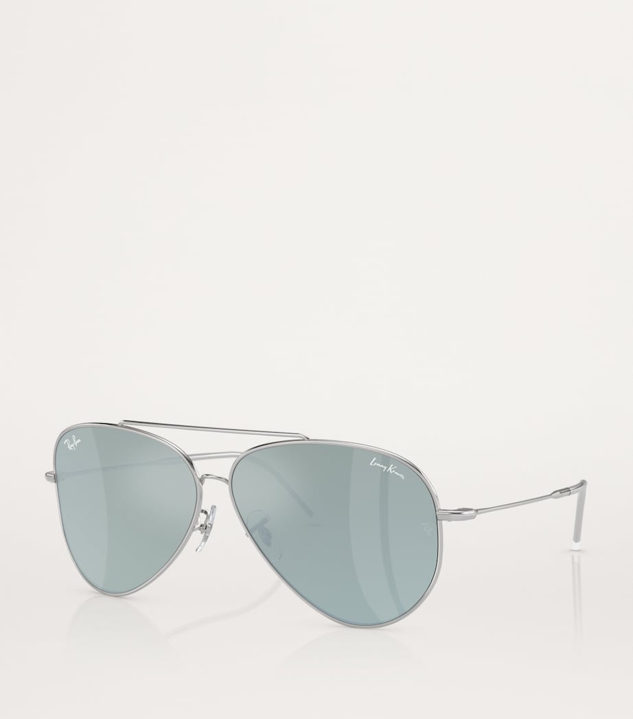 Ray-Ban aviator sunglasses Lenny Kravitz collaboration - British product