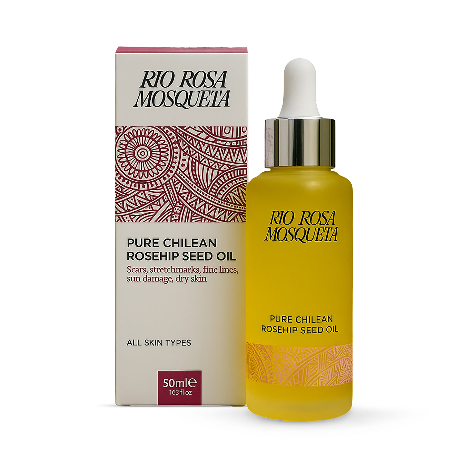 Rio pure rosehip seed oil 50ml, UK version