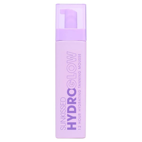 Sunkissed HydroGlow dark mousse 200ml self tanner, imported from the UK