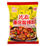 Guang You Chongqing sour hot instant noodles, imported from the UK