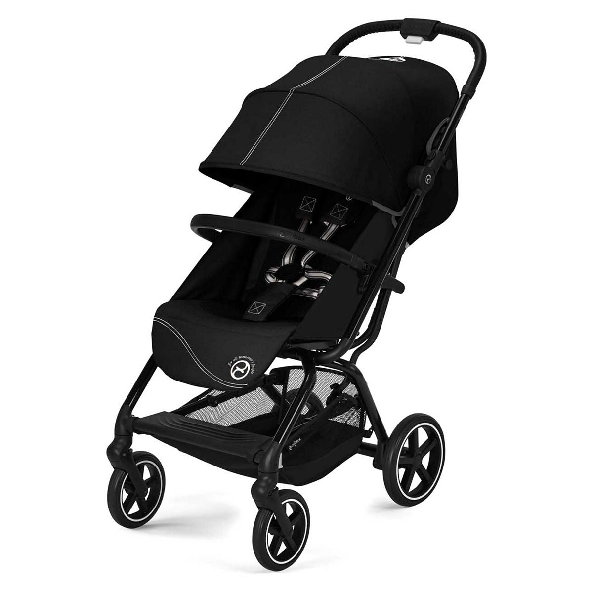 Cybex Gold Eezy s+2 Compact Pushchair Moon Black GOODS Boots   