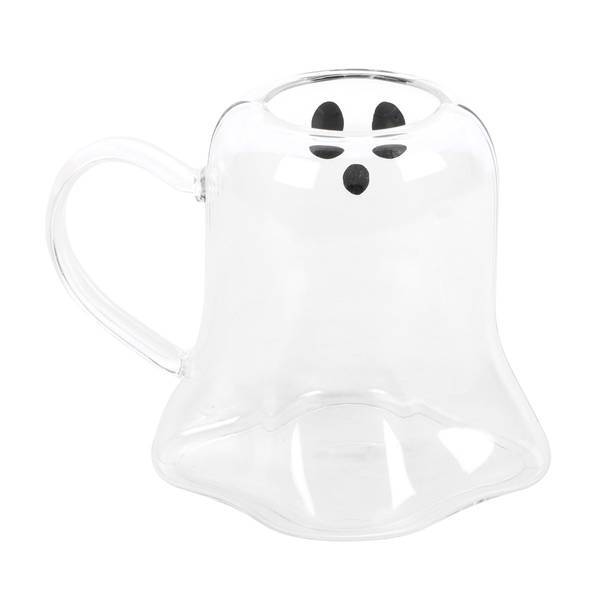 Something Different ghost glass mug 600ml Halloween design (British brand)