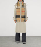 Burberry cashmere check scarf 168cm x 30cm - British product