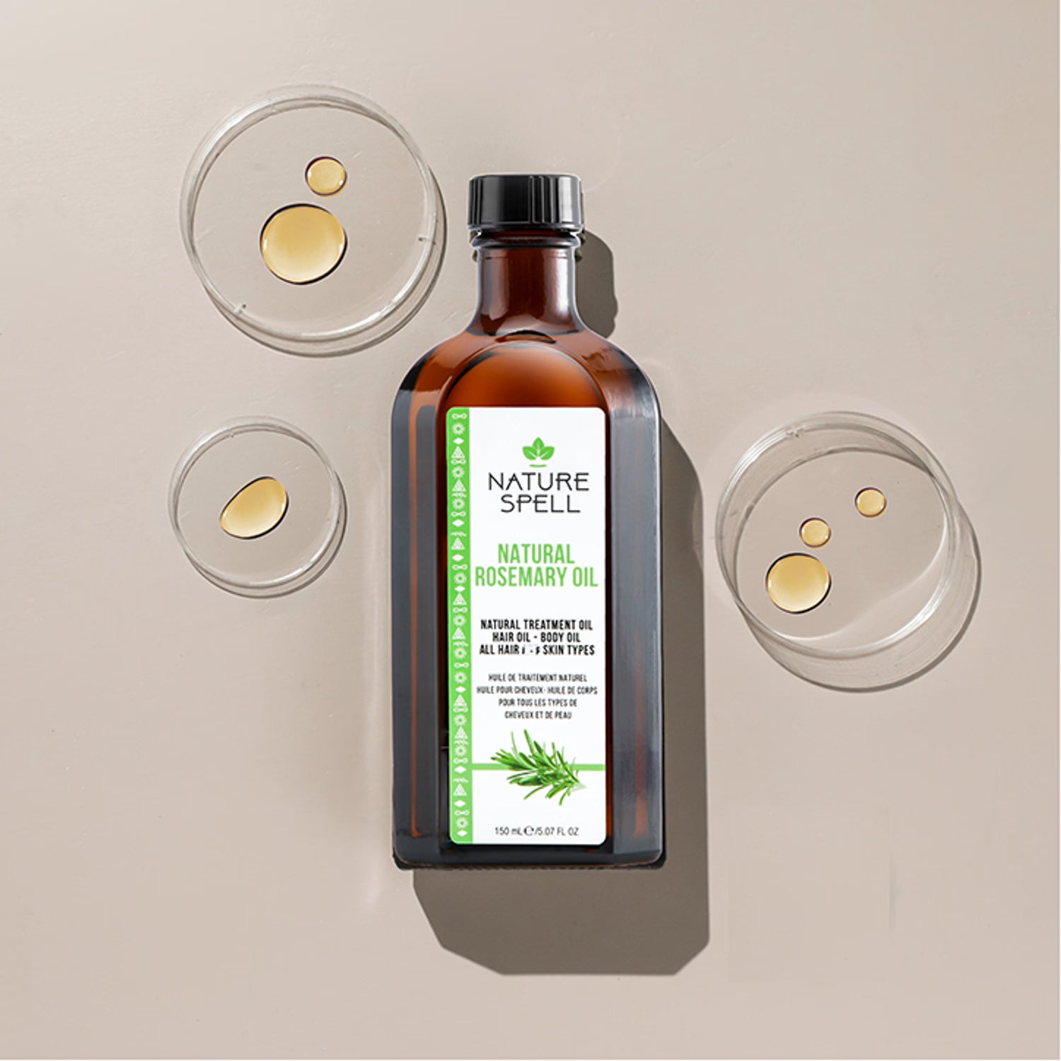 Nature Spell Rosemary Oil Hair Treatment 150ml, imported from the UK