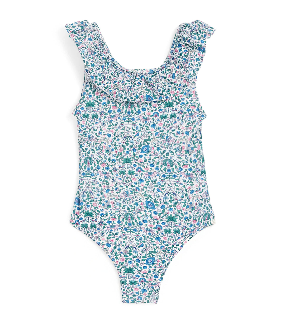 Tartine et Chocolat floral ruffle-trim children's swimsuit 3-12 years (British brand)