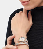 Bvlgari Serpenti Tubogas watch 35mm rose gold and stainless steel (British brand)