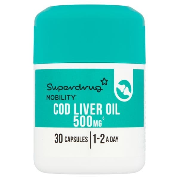 Cod Liver Oil 500mg 30 GOODS Superdrug   