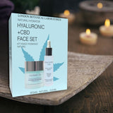 LBL- CBD + Hyaluronic Face Set ( Serum + Moisturiser ) GOODS Superdrug   