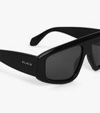 Alaïa acetate aviator mask sunglasses made in Italy - British product