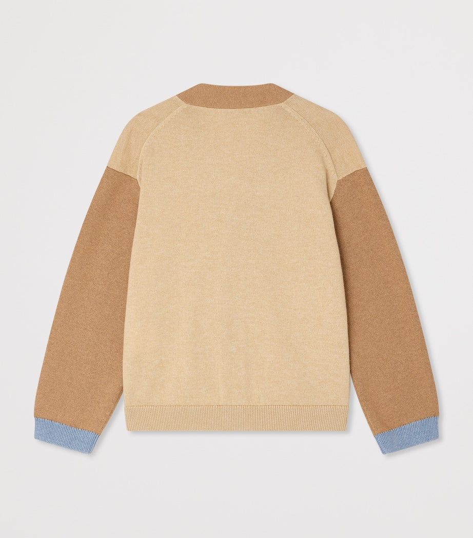 Bonpoint cotton-cashmere Edouard cardigan for kids 10-14 years - British product