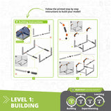 Engino STEM LABS How Greenhouses Work educational kit - British product