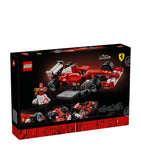 LEGO Ferrari F2004 and Schumacher minifigure set, imported from the UK