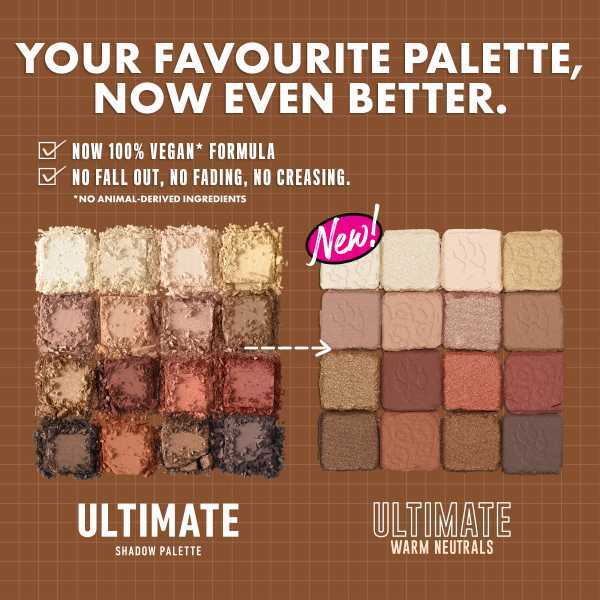 Nyx Pmu Ultimate Shadow Palette 16-Pan - Warm Neutrals GOODS Superdrug   