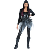 Smiffys Dark Warrior ladies costume, UK version