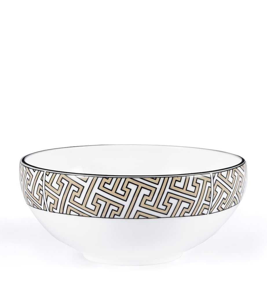 O.W. London geometric print breakfast bowl 15cm, imported from the UK