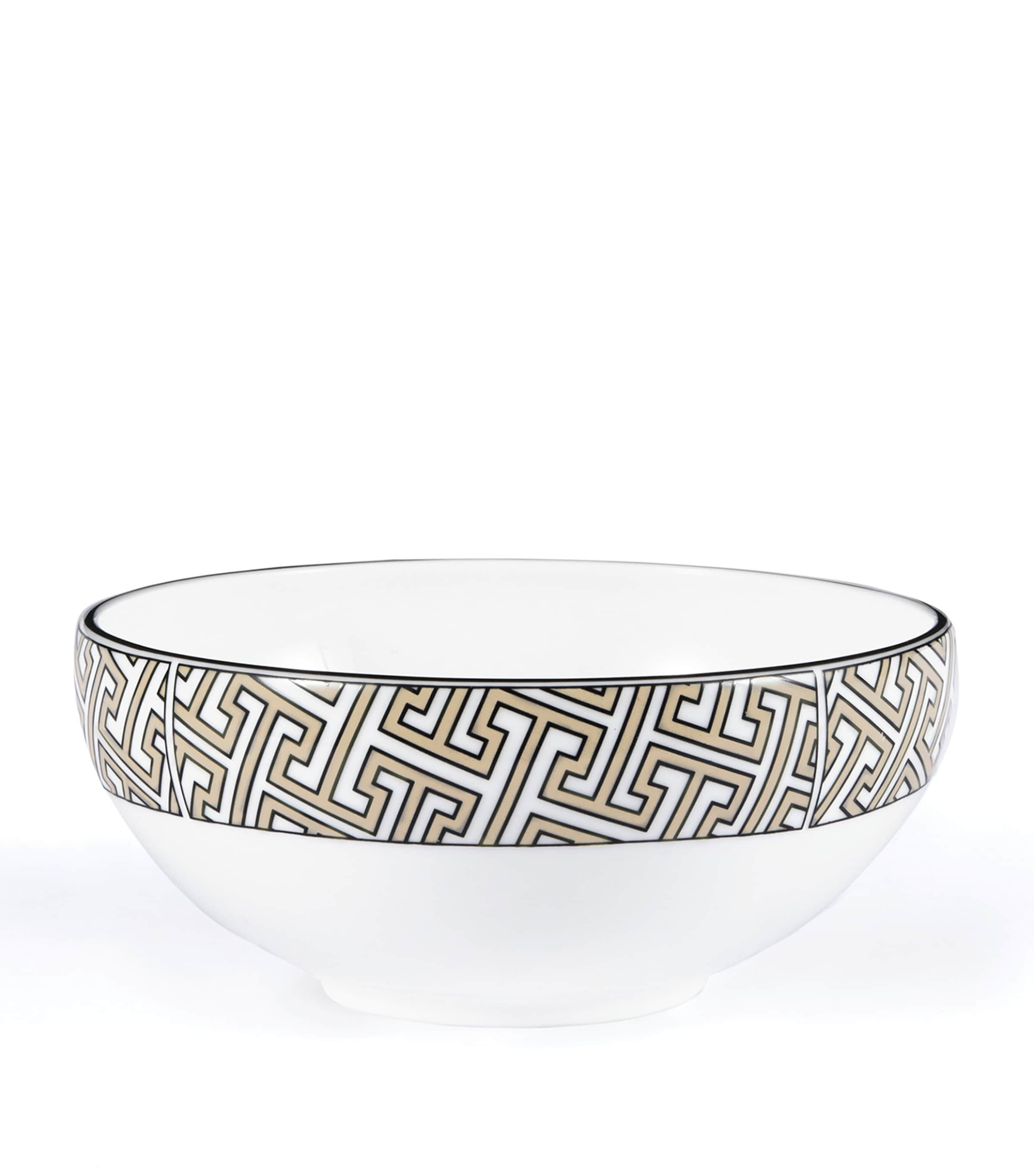 O.W. London geometric print breakfast bowl 15cm, imported from the UK