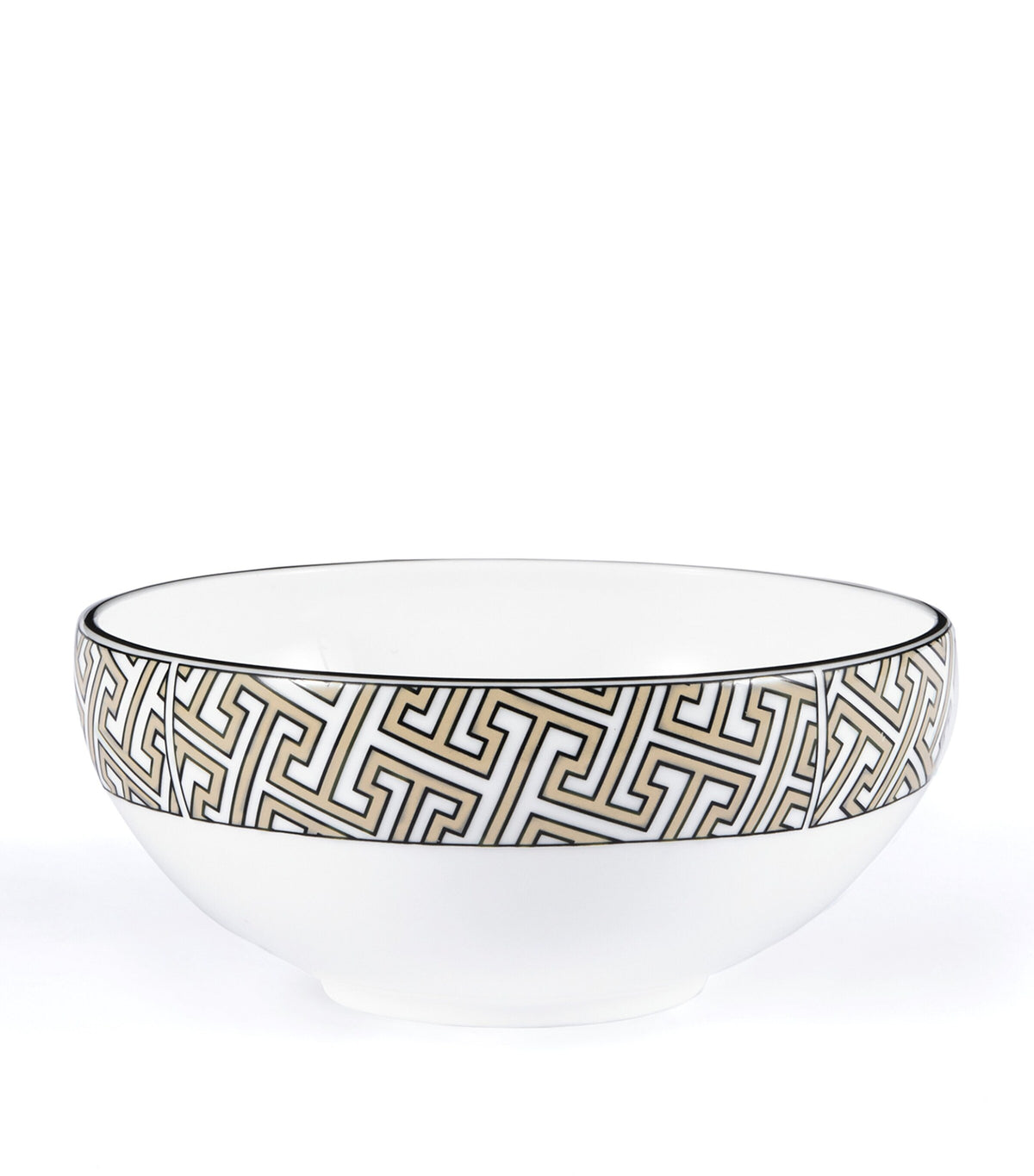 O.W. London geometric print breakfast bowl 15cm, imported from the UK