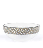 O.W. London geometric print breakfast bowl 15cm, imported from the UK